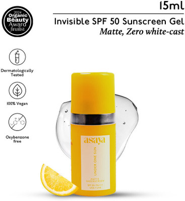 ASAYA Sunscreen - SPF 50 PA++++ I(15 ml)
