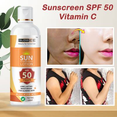 Vitamin C Sunscreen with Spf 50 for Sun Protection -50g