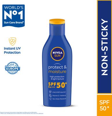 NIVEA Sunscreen – SPF 50+ PA++++ Sun Moisturising Lotion(75 ml)