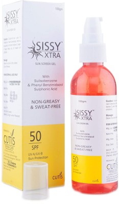 Sissy Sunscreen - SPF 50 PA+ XTRA SPF 50 Sunscreen Gel 100 ml(100 ml)