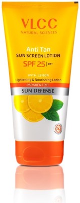 VLCC Sunscreen - SPF 25 PA+ Anti Tan Sun Screen Lotion - SPF 25 PA+ - 150ml(150 ml)