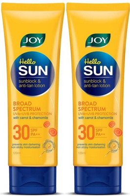 Joy Sunscreen - SPF 30 PA++ Broad Spectrum with No White Cast(240 ml)