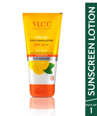 VLCC Sunscreen - SPF 50 PA+ Anti Tan Sun Screen Lotion Pack Of 1(150 ml)