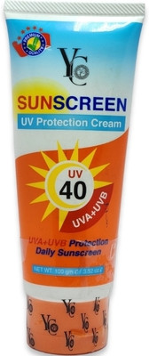 YC WHITENING Sunscreen - SPF 50 Sunscreen Uv Protection Cream UV40 UVA+UVB 100g(100 g)