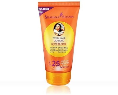 Shahnaz Husain Sunscreen - SPF 40 PA+++ Sun Block SPF 25(100 g)