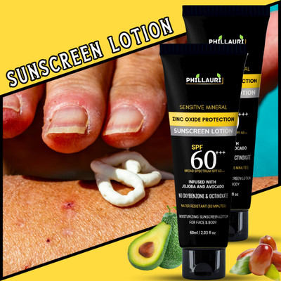 Phillauri Sunscreen - SPF 50 Sunscreen Lotion for All Type Skin UVA UVB Rays | Women & Men(120 ml)