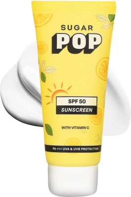 SUGAR POP Sunscreen - SPF 50 PA+++ SPF50 SUNSCREEN WITH VITAMIN C 50G(50 g)