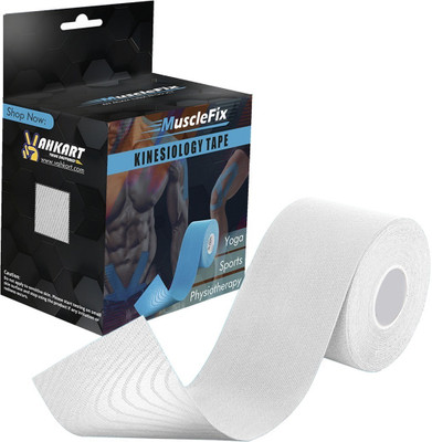 MuscleFix Kinesiology Tape (5cm*5m) for Pain Relief,Muscle Support,Sports & Physiotherapy Kinesiology Tape
