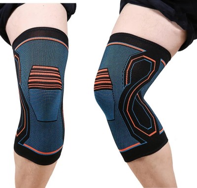 neenca 2 Pack Knee Brace, Compression Sleeve Support Unisex, Running,Gym, Hiking Knee Support