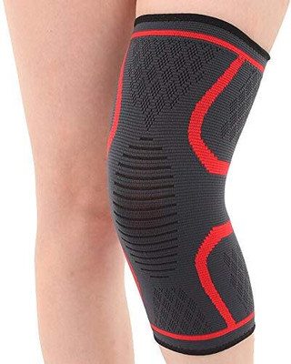 FY Sports Knee Sleeve Guard Stretchable Cap for Joint Pain Relief for Men & Women Knee Support