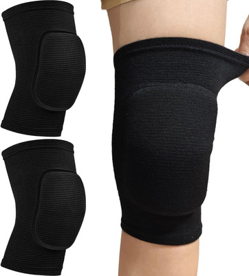NV COLLECTION Ultra-Supportive Knee Guards Tailored for Dancers Knee Support(Black)