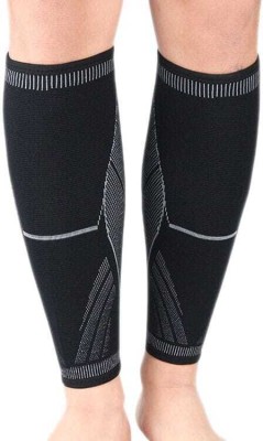 FAVIO Calf Compression Sleeves for Men and Women 1 Pair Calf Support(Black)