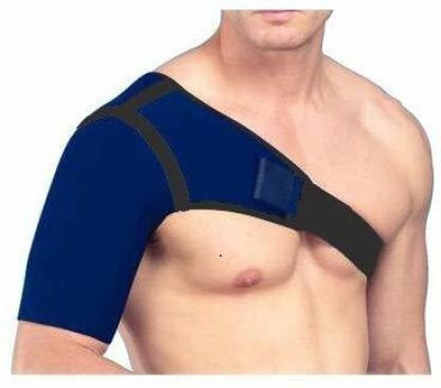 STYRKR Shoulder Support Belt Adjustable Stretch Strap Wrap For Universal-253 Shoulder Support(Blue)