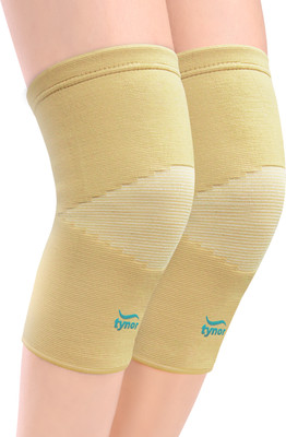 TYNOR Knee Cap, Beige, Medium, 1 Pair Knee Support(Beige)