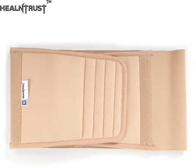 healntrust post pregnancy belt after delivery for tummy reduction Recovery Belly Wrap Abdominal Belt(Beige)