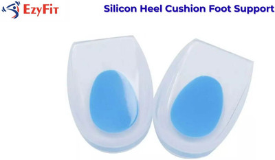 Ezyfit EZY 401 Silicon Heel Cushion Foot Support(White, Blue)