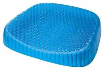 ND BROTHERS Egg Sitter Seat Cushion with Non Slip Cover Hip Support Back / Lumbar Support(Blue)