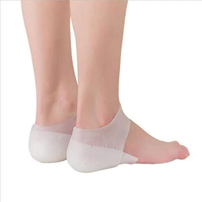 LepdoCart Height Increasing Silicone Insoles Height Increasing Socks Knee Support(Multicolor)