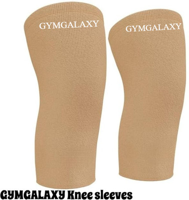 GYMGALAXY Knee Cap Support ,4 Way Stretchable Hight Quality Knee Joint Pain Relief Knee Support(Beige)