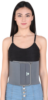 KS GROUP AbdomiLSal belt after delivery for tummy reductio25 Abdominal Belt(Grey)