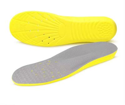 Silencio Orthotics Memory Foam Insoles Arch Support Shoe for Pain Relief SIZE EU 36-41 Insole(Grey)