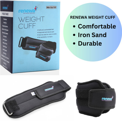 Renewa weight cuff 0.5 kg Hand Support(Black)