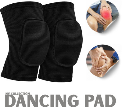 NV COLLECTION DuraFlow Knee Pads offering long-lasting endurance for modern dancers Knee Support(Black)