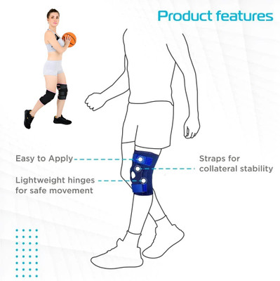 STYLERA Magnetic Knee Support with Open Patella Knee Support for Men and Women Knee Support