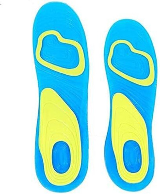 JIRNDAL Soft Silicon Gel Insoles Foot Care Shock Absorption Pads Running Sport Insoles Foot Support