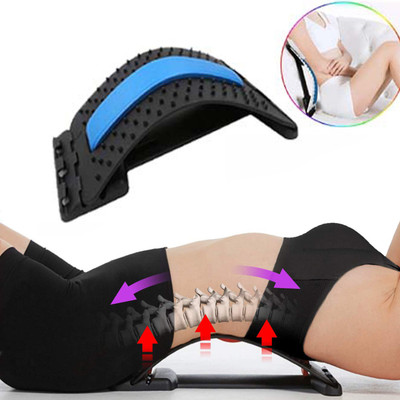 D Clouds Magic Back Braces Stretching Device for Bed, Chair & Car, Multi-Level Support Back / Lumbar Support