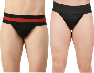 Olivers Gym Supporter For Playing Football Cricket, Abdomen Support Combo Pack(Red,Black Supporter(Red)