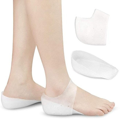 Aksh Invisible Height Increase Shoe Insoles Air Cushion 3cm Make You Insole Insole(White)