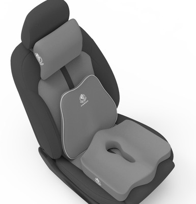 MRRON Velar Neckrest Slim Back Support or Coccxy Cushion for Long Sitting. Posture Corrector