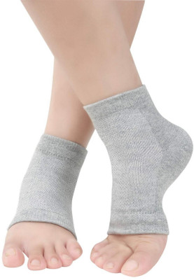 Masox Store Crack Cotton Foot Protector Moisturizing Socks with Gel Heel Pain Relief Pad K4