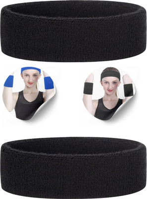 NV COLLECTION Cotton Head Wrap for Yoga, Running, and Gym Comfort Head Support(Multicolor)