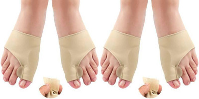 AEGON Bunion Toe Corrector with Gel Pad Cushion Socks | Pack of 2 Foot Support