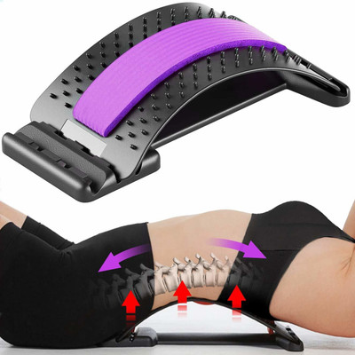 Davenport Magic Back Stretcher Lumbar Support Device|Back Pain Relief, (3 Levels) Back / Lumbar Support