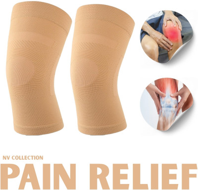 CTC CREATION Supportive Brown Knee Wrap for Daily Comfort Knee Support(Brown)