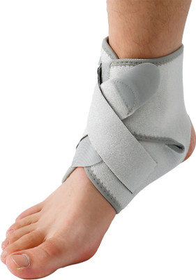 Strauss Ankle Support Brace for Pain Relief & Recovery Ankle Bands Protector Sleeve Ankle Support(Grey)