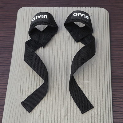 AIVIN Assist Weight Lifting Strap with Padded Cuff Wrist Support(Black)