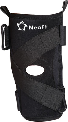 NeoFit Pro-Guard Medial Osteo-Arthritis (OA) Knee Brace Knee Support(Black)