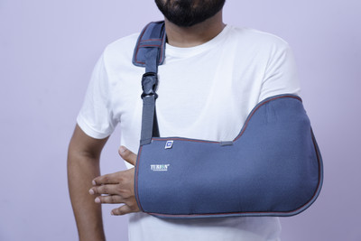 Turion Adjustable Pouch Arm Sling Arm Support(Grey)