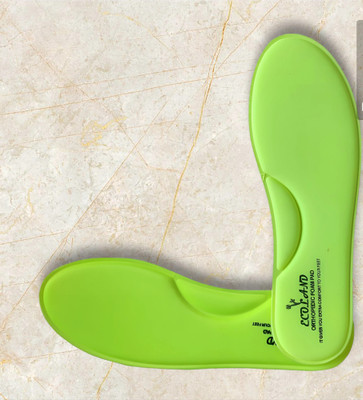 yashve Shoes for Men Sole Pad INSOLE GREEN Insole(Black)