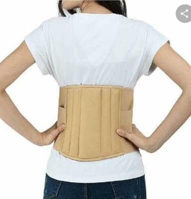 Mulkraaj LS--Lumbo Sacral (L.S Belt) Back Pain Belt ( BEIGE )-194 Back / Lumbar Support(Beige)