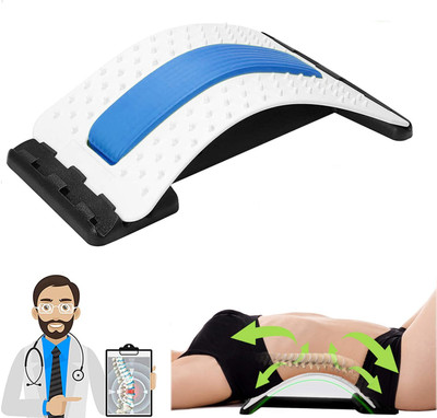 Ehouseall Store Back Stretcher Device for Bed| Chair & Car, Multi-Level Back / Lumbar Support