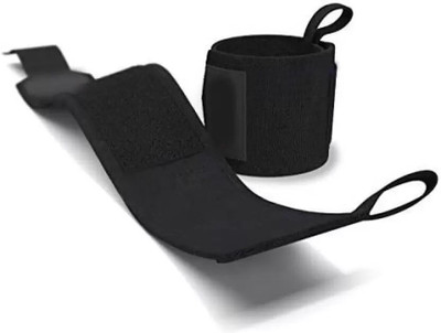 MBALE Professional Wrist Wrap Band , Wrist Strap For Gym and Fitness(Black) Wrist Support(Multicolor)
