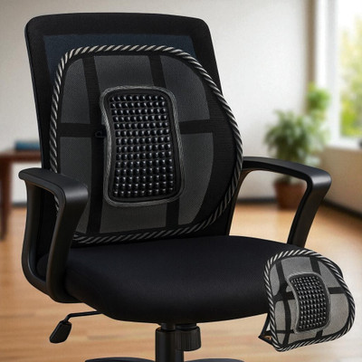 Cameron Breathable Mesh Car Cushion for Lower Back and Lumbar Support Back / Lumbar Support(Black)