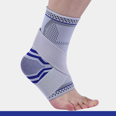 Kotszr Ankle Brace Compression Sleeve Support for Women & Men with Adjustable Strap Ankle Support