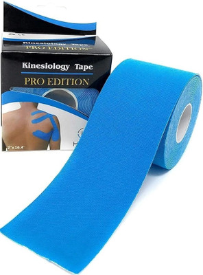 primetreadas Kinesiology Tape Sports 5cmX5m Physiotherapy Kinesiology Tape(Blue)
