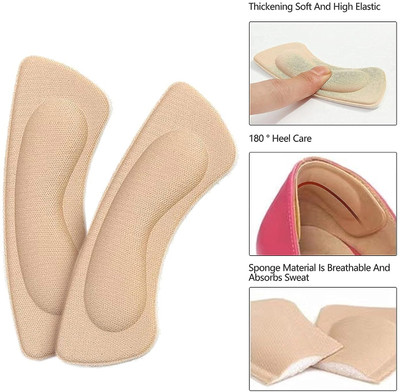 NIMYANK Heel Grips Liner Cushion Inserts for Loose Shoes Heel Pads Snugs for Shoe Insole